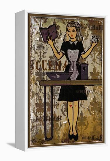 Gourmand - the Chief II-Pascal Normand-Framed Stretched Canvas