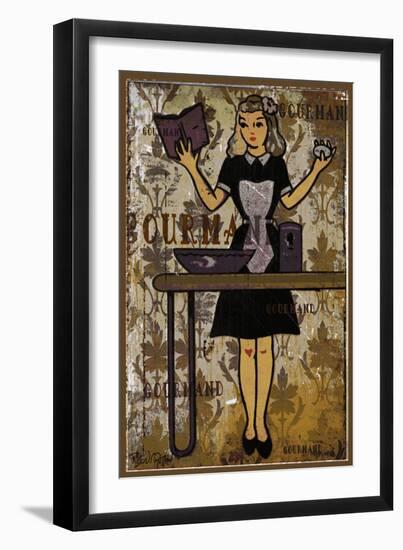 Gourmand - the Chief II-Pascal Normand-Framed Art Print