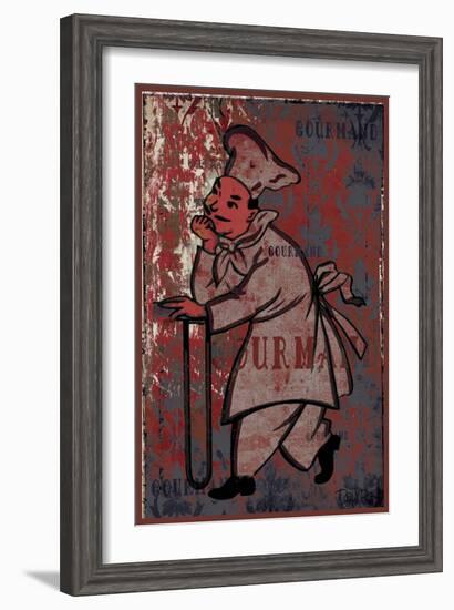 Gourmand - the Chief III-Pascal Normand-Framed Art Print