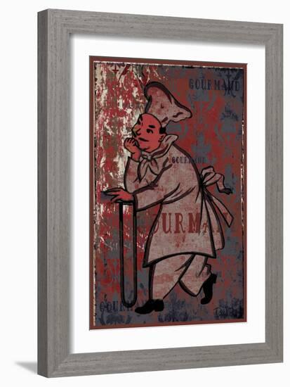 Gourmand - the Chief III-Pascal Normand-Framed Art Print