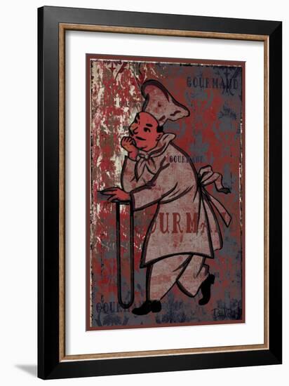 Gourmand - the Chief III-Pascal Normand-Framed Art Print