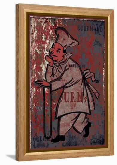 Gourmand - the Chief III-Pascal Normand-Framed Stretched Canvas