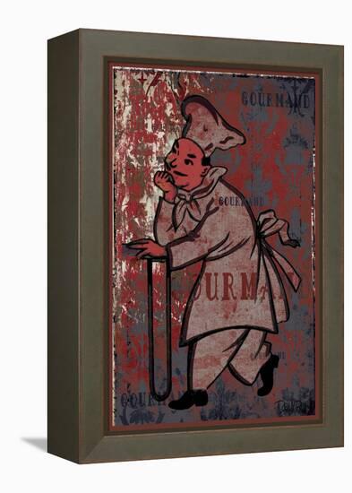 Gourmand - the Chief III-Pascal Normand-Framed Stretched Canvas