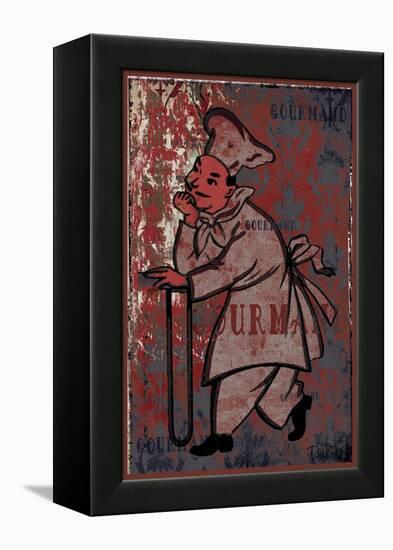 Gourmand - the Chief III-Pascal Normand-Framed Stretched Canvas