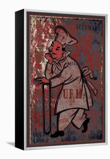 Gourmand - the Chief III-Pascal Normand-Framed Stretched Canvas