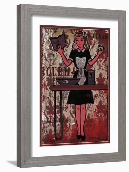 Gourmand - the Chief IV-Pascal Normand-Framed Art Print