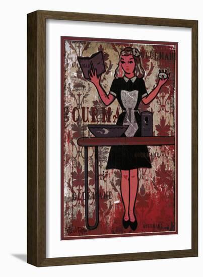 Gourmand - the Chief IV-Pascal Normand-Framed Art Print