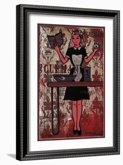 Gourmand - the Chief IV-Pascal Normand-Framed Art Print