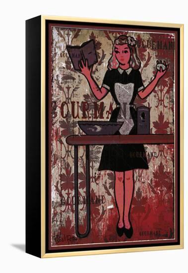 Gourmand - the Chief IV-Pascal Normand-Framed Stretched Canvas