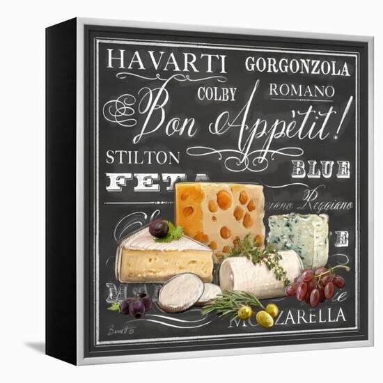 Gourmet Cheese Collection-Chad Barrett-Framed Stretched Canvas