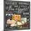 Gourmet Cheese Collection-Chad Barrett-Mounted Art Print