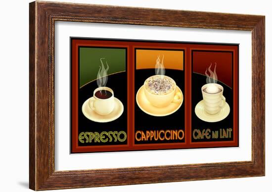 Gourmet Coffee-null-Framed Giclee Print