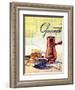 Gourmet Cover - February 1950-Henry Stahlhut-Framed Art Print