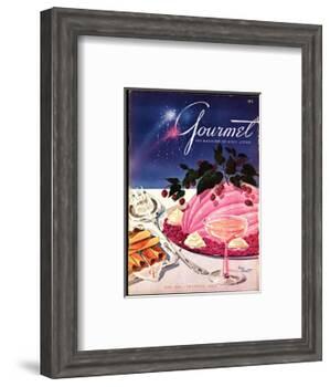 Gourmet Cover - July 1949-Henry Stahlhut-Framed Premium Giclee Print