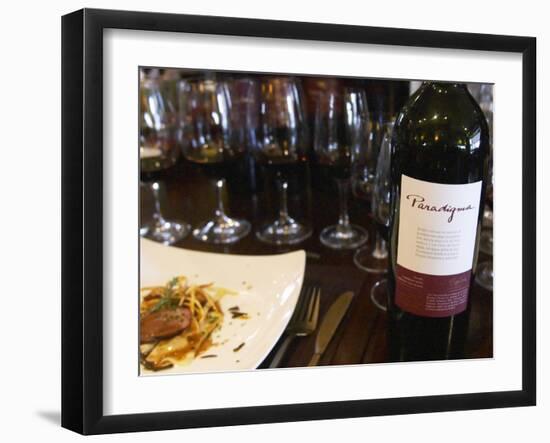 Gourmet Food and Wine Tasting, Argentina-Per Karlsson-Framed Photographic Print