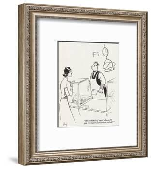 Gourmet - June, 1941-Lloyd-Framed Premium Giclee Print