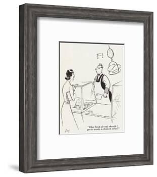 Gourmet - June, 1941-Lloyd-Framed Premium Giclee Print