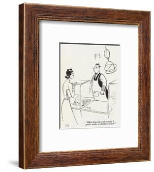 Gourmet - June, 1941-Lloyd-Framed Premium Giclee Print