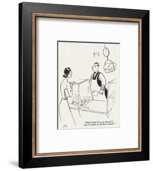 Gourmet - June, 1941-Lloyd-Framed Premium Giclee Print