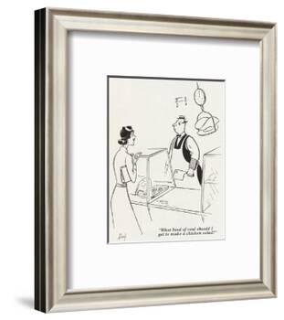 Gourmet - June, 1941-Lloyd-Framed Premium Giclee Print
