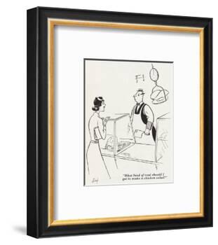 Gourmet - June, 1941-Lloyd-Framed Premium Giclee Print
