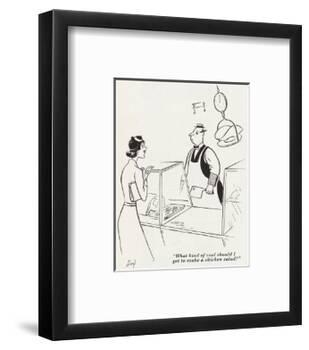 Gourmet - June, 1941-Lloyd-Framed Premium Giclee Print