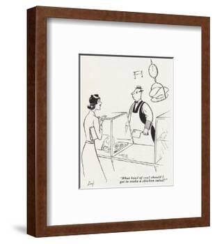 Gourmet - June, 1941-Lloyd-Framed Premium Giclee Print