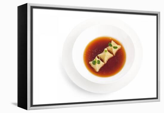 Gourmet Plate-Fabio Petroni-Framed Premier Image Canvas