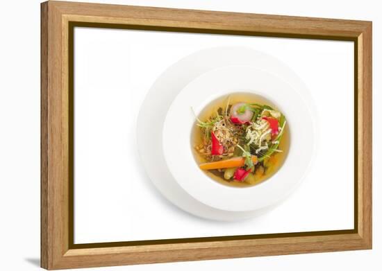 Gourmet Plate-Fabio Petroni-Framed Premier Image Canvas