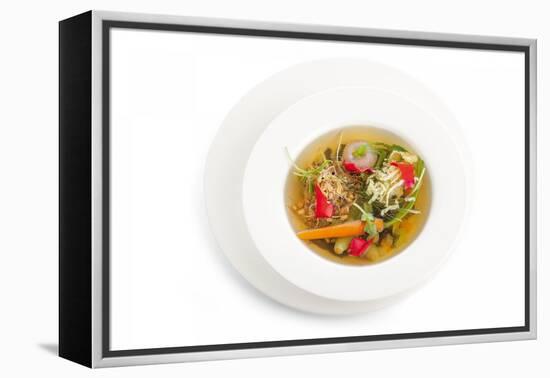 Gourmet Plate-Fabio Petroni-Framed Premier Image Canvas