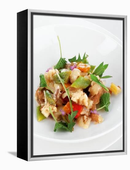 Gourmet Plate-Fabio Petroni-Framed Premier Image Canvas