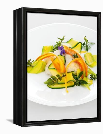 Gourmet Plate-Fabio Petroni-Framed Premier Image Canvas