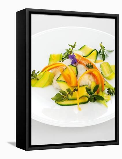 Gourmet Plate-Fabio Petroni-Framed Premier Image Canvas