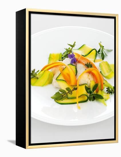 Gourmet Plate-Fabio Petroni-Framed Premier Image Canvas