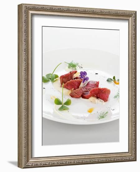 Gourmet Plate-Fabio Petroni-Framed Photographic Print