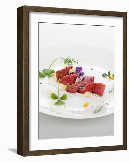 Gourmet Plate-Fabio Petroni-Framed Photographic Print