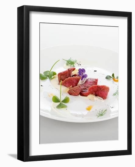 Gourmet Plate-Fabio Petroni-Framed Photographic Print