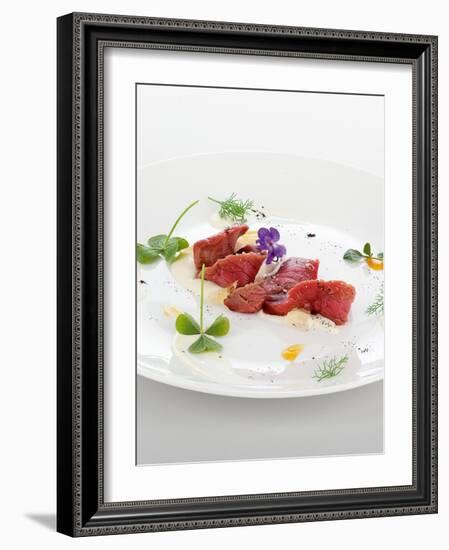 Gourmet Plate-Fabio Petroni-Framed Photographic Print