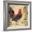 Gourmet Rooster I-Paul Brent-Framed Art Print