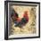 Gourmet Rooster I-Paul Brent-Framed Art Print