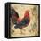 Gourmet Rooster I-Paul Brent-Framed Stretched Canvas