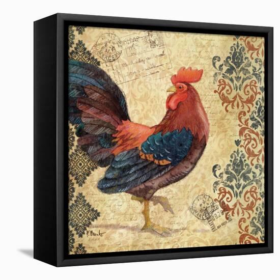 Gourmet Rooster I-Paul Brent-Framed Stretched Canvas