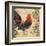 Gourmet Rooster I-Paul Brent-Framed Art Print