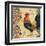 Gourmet Rooster II-Paul Brent-Framed Art Print