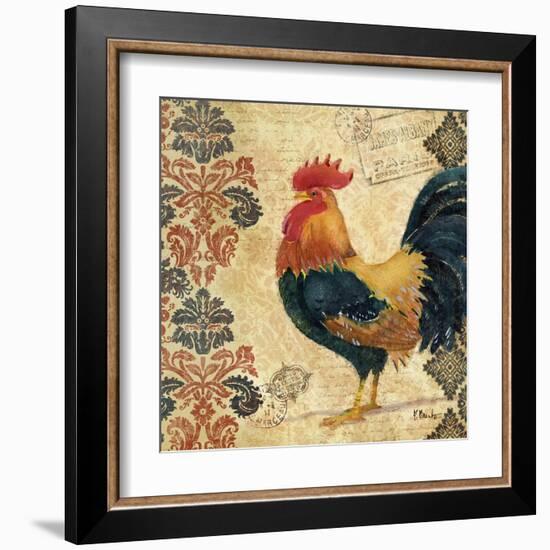 Gourmet Rooster II-Paul Brent-Framed Art Print