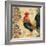 Gourmet Rooster II-Paul Brent-Framed Art Print