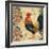 Gourmet Rooster II-Paul Brent-Framed Art Print