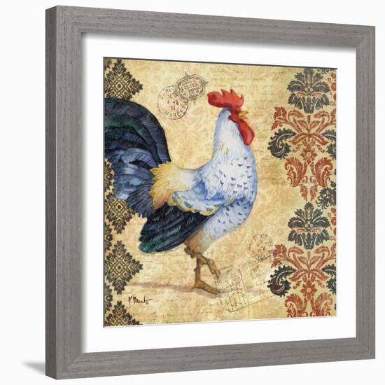 Gourmet Rooster III-Paul Brent-Framed Art Print