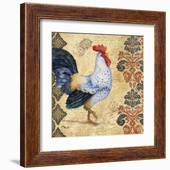 Gourmet Rooster III-Paul Brent-Framed Art Print