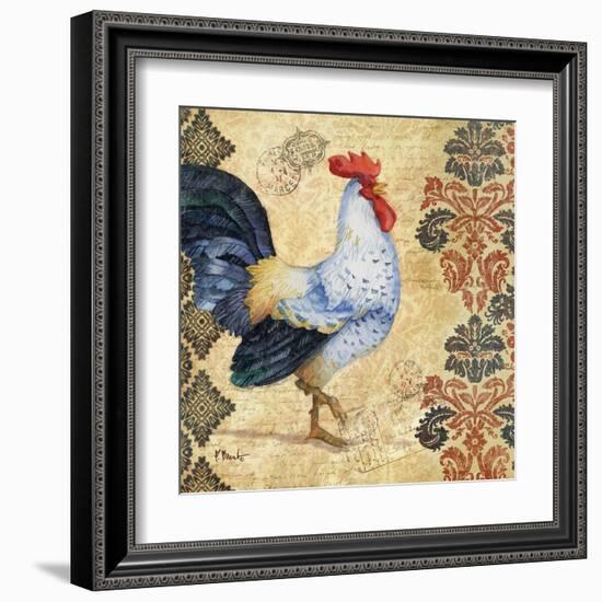 Gourmet Rooster III-Paul Brent-Framed Art Print